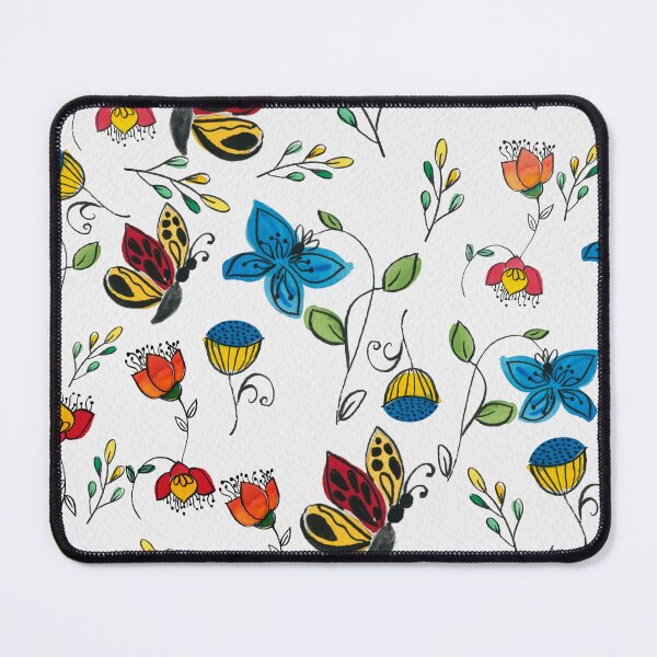 Item preview, Blue and Yellow florals -Bigger print designed and sold by PritiRawtoo.