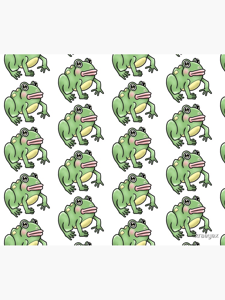 Disover Bug-Eyed Frog (Coloured) Shower Curtain