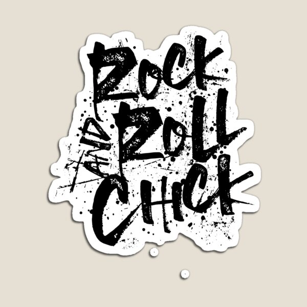 Item preview, Rock And Roll Chick Grunge Graffiti Splatter designed and sold by SunnyStreet.