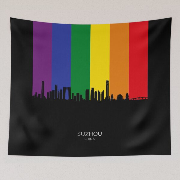 Item preview, Suzhou China Skyline designed and sold by ArtPrints.