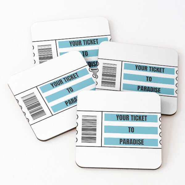 Item preview, Your Ticket to paradise  designed and sold by Azrou shop.