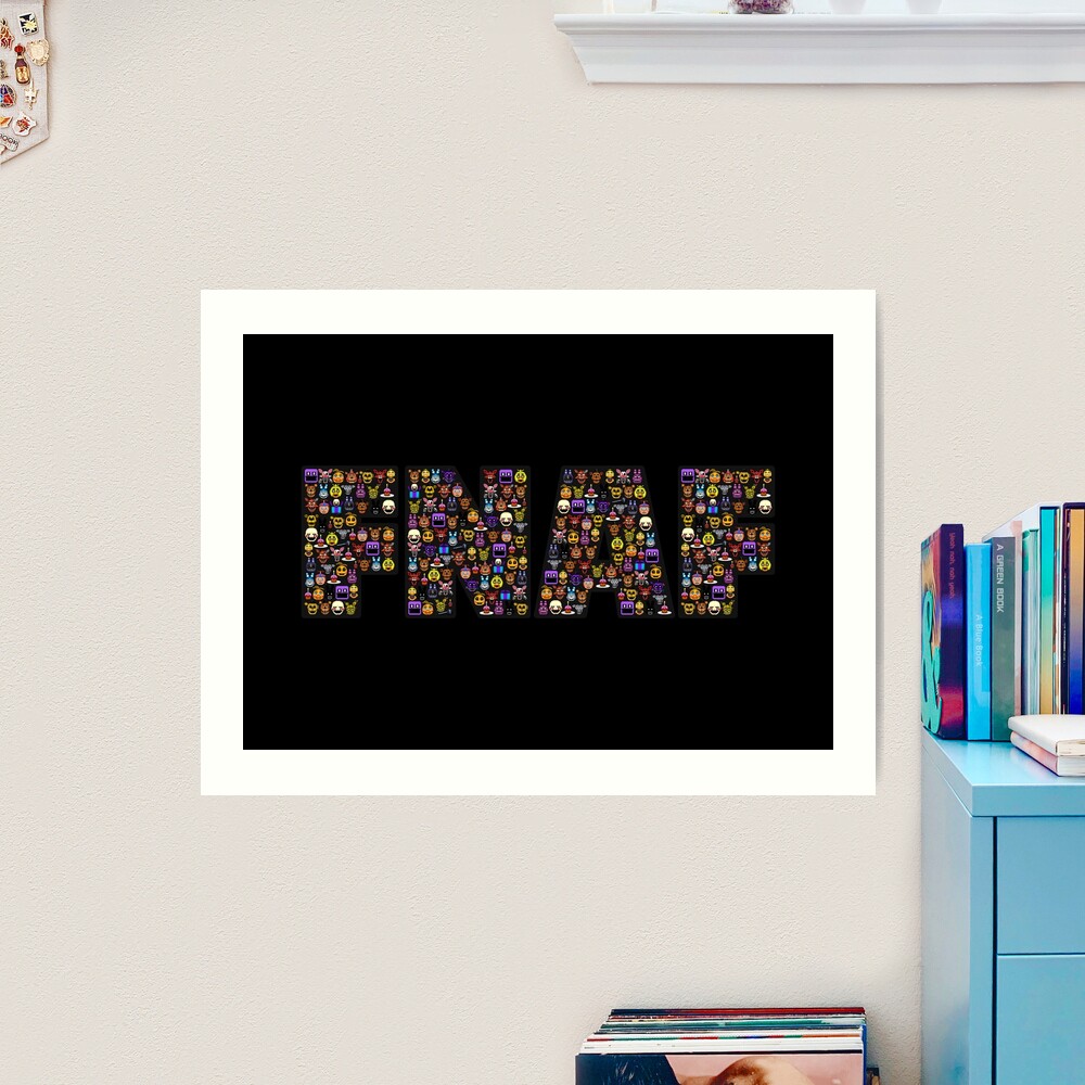 FNAF pixel art collage