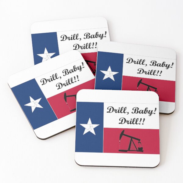 Item preview, Drill Baby Drill Texas Oil designed and sold by BattlefoxxEarth.
