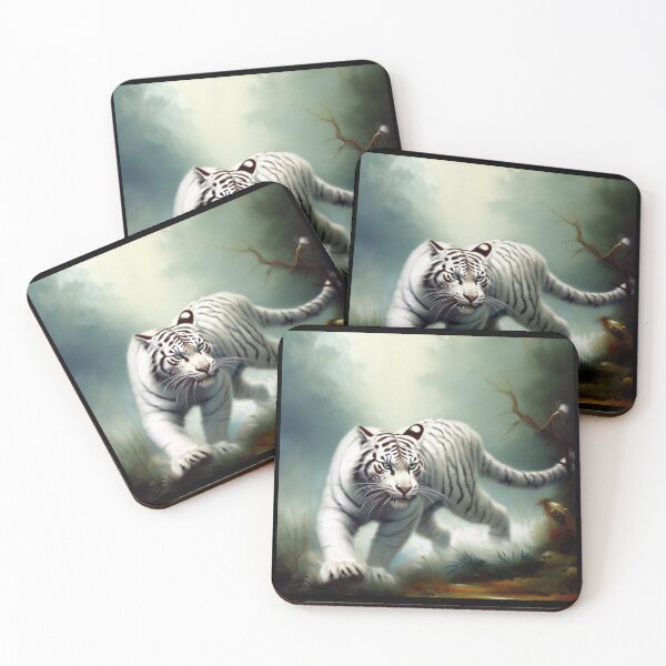 Item preview, Chinese White Tiger (7) designed and sold by CrankyOldDude.