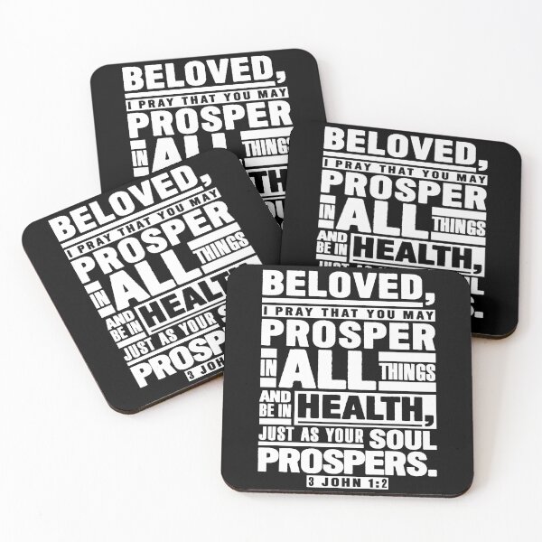 Item preview, 3 John 1:2 Beloved I Pray That You May Prosper In All Things designed and sold by plushism.