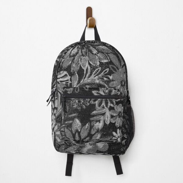 Item preview, Black and Grey Floral Print designed and sold by cgroenewald.