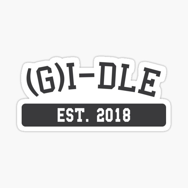 60pcs (G) I-DLE Stickers Kpop Singer Stickers for Girls Laptops,Cute Aesthetic Cartoon Vinyl Stickers Cool Trendy Waterprooof Decals for Water