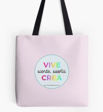 Bolsa de tela Vive y Crea