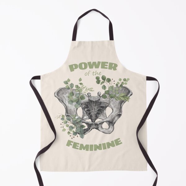 Item preview, Power of the feminine, Celebrate Your Feminine, Female pelvis, feminism, anatomy art, female bones of the pelvis, Eucaliptus leaves anatomy  designed and sold by Collagedream.