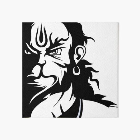 Shiva Hanuman Trishula Gada, Hanuman, leaf, silhouette png | PNGEgg