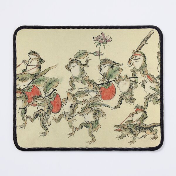 Item preview, Kawanabe Kyosai - Frogs riding Lizards designed and sold by Onodera.