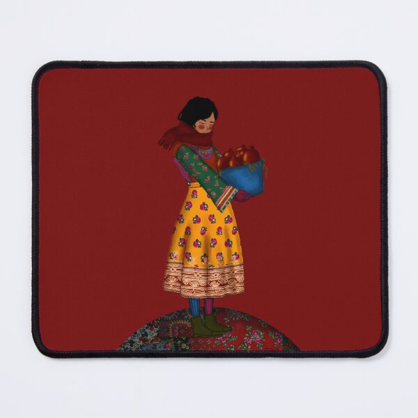 Item preview, Girl with pomegranates designed and sold by ElifsArt.