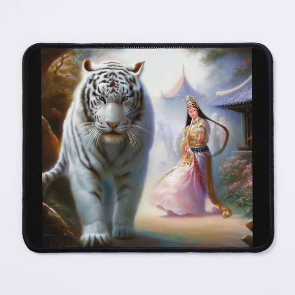 Item preview, Chinese White Tiger (8) designed and sold by CrankyOldDude.