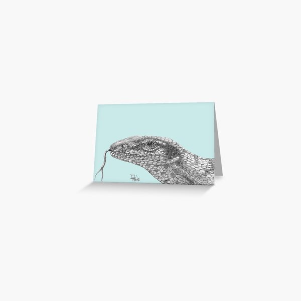 Sand Goanna Greeting Card