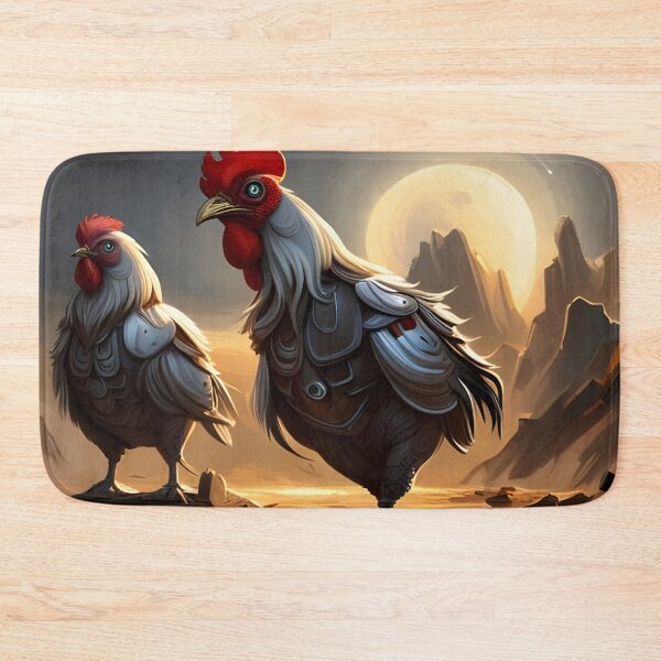 Item preview, Alien Robot Roosters designed and sold by Arc1.
