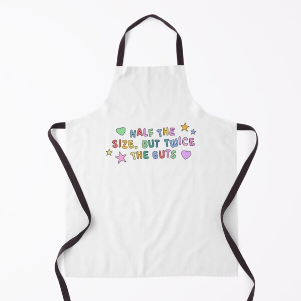 Item preview, Half The Size, Twice The Guts Rainbow Typography designed and sold by stoicjimny.