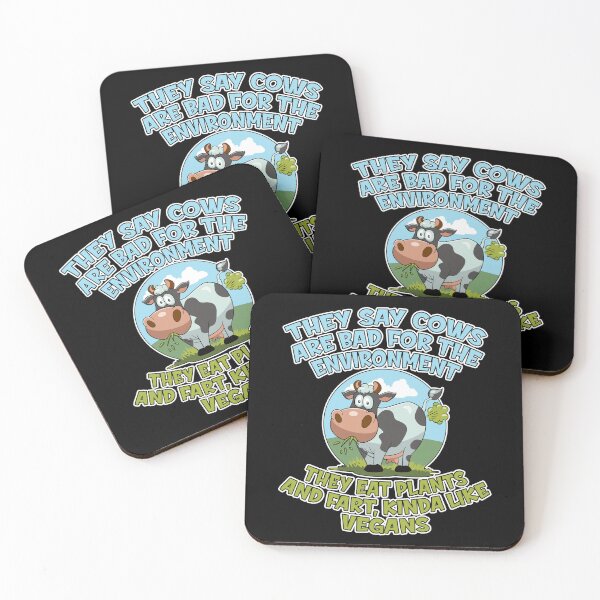 Item preview, They say cows are bad for the environment they eat plants and fart, kinda like vegans designed and sold by robimerch.