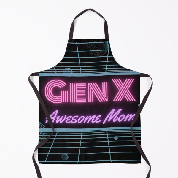 Item preview, Gen X - Awesome Mom retro 80s neon design designed and sold by aliveinmiddle.
