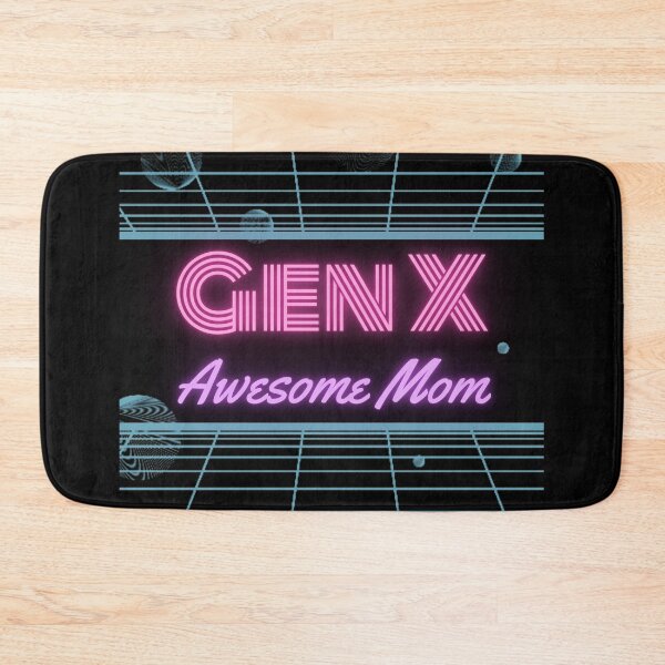 Item preview, Gen X - Awesome Mom retro 80s neon design designed and sold by aliveinmiddle.