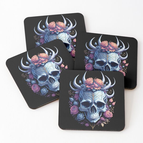 Item preview, Skull 'n' Roses designed and sold by Seljomoon.