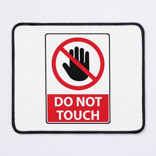Item preview, Do Not Touch Symbol designed and sold by origoo.