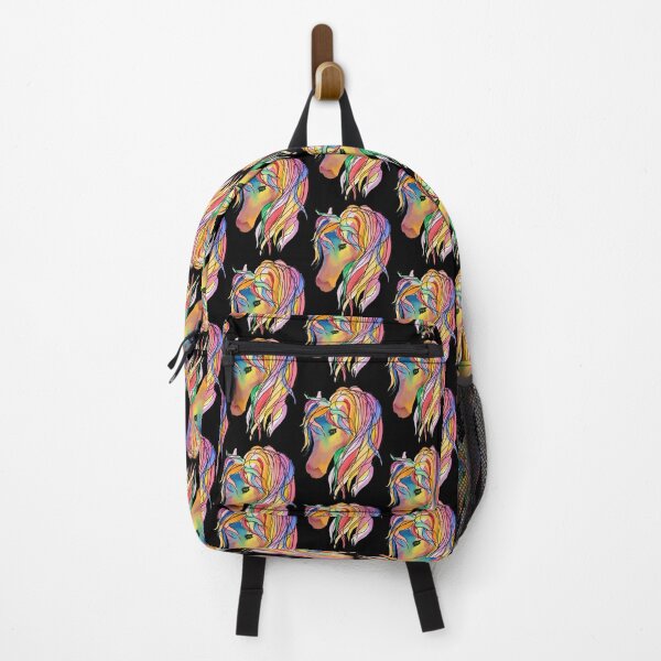 Item preview, Rainbow horse designed and sold by Kathryn Bullock.