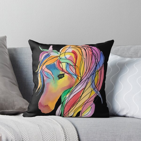 Item preview, Rainbow horse designed and sold by Kathryn Bullock.