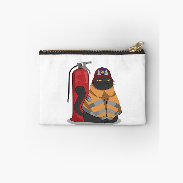 Item preview, firefighter cat designed and sold by Artgaus1.