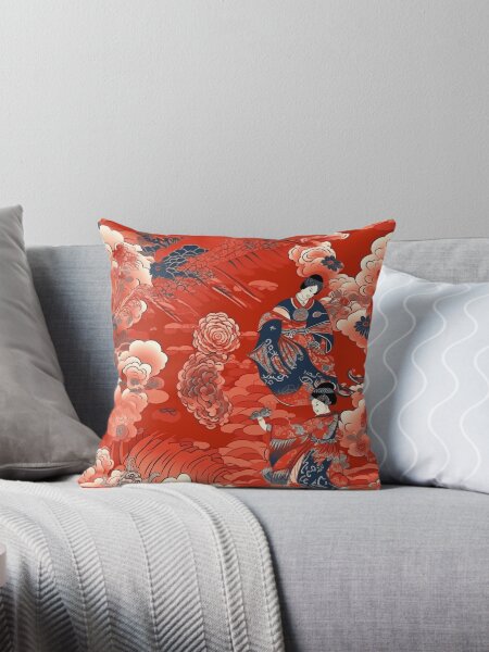 Aperçu de l'œuvre Un motif inspiré de l'art traditionnel chinois créée et vendue par StudioRedKoala.