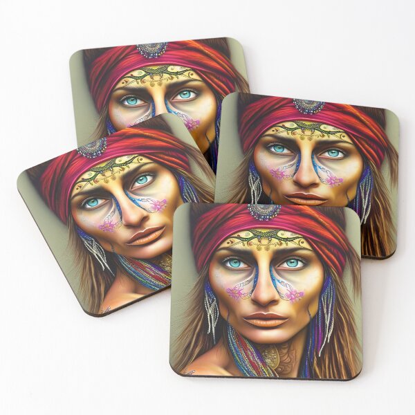 Item preview, Mystical Hippie Woman designed and sold by SchmancyPrints.