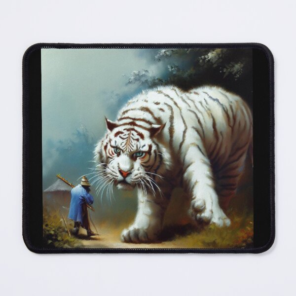 Item preview, Chinese White Tiger (9) designed and sold by CrankyOldDude.