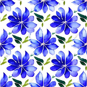 Artwork thumbnail, Flower Pattern "Christine" by patternsforp