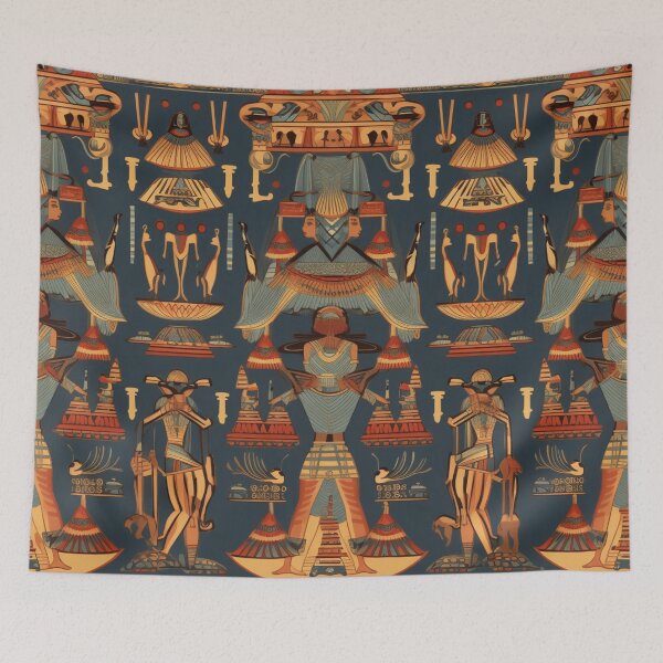 Item preview, A Pattern Inspired by Traditional Egyptian Art designed and sold by StudioRedKoala.