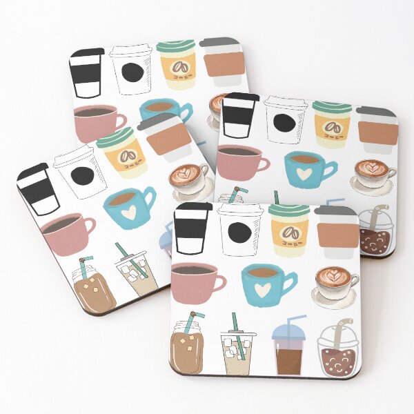 Item preview, Coffee cup montage designed and sold by caffeinekind.