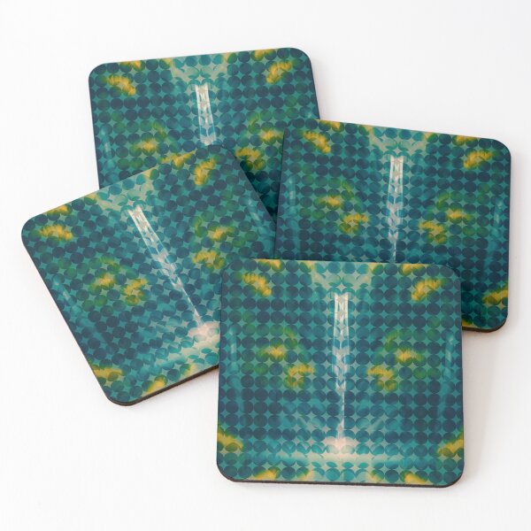 Item preview, Abstract circles pattern - "waterfall" designed and sold by Hemindway.