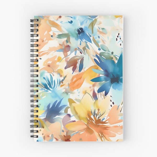 Item preview, Bouquet Of Vibrant Flowers Watercolor Floral Patterns designed and sold by Wonder Of Light.