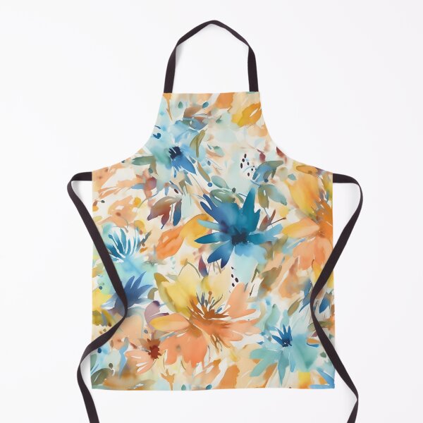 Item preview, Bouquet Of Vibrant Flowers Watercolor Floral Patterns designed and sold by Wonder Of Light.