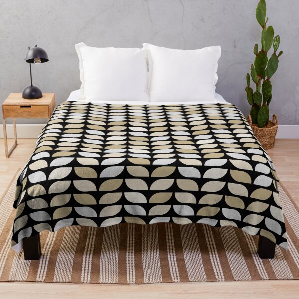 Item preview, Geometric Pattern: Leaf: Sandstone Dark designed and sold by Red Wolf.
