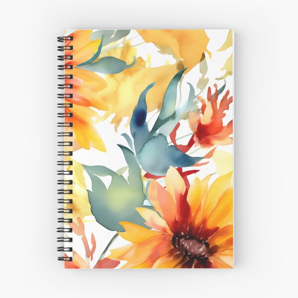 Item preview, Bouquet Of Vibrant Flowers Watercolor Floral Patterns designed and sold by Wonder Of Light.