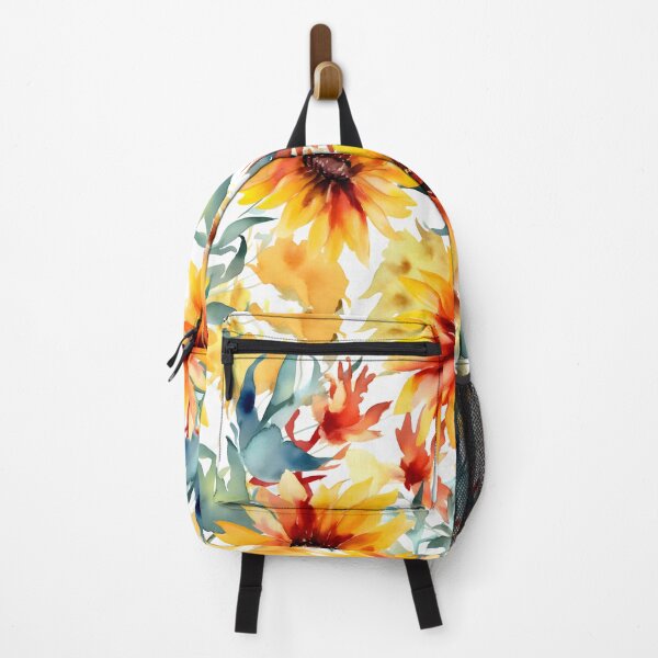 Item preview, Bouquet Of Vibrant Flowers Watercolor Floral Patterns designed and sold by Wonder Of Light.