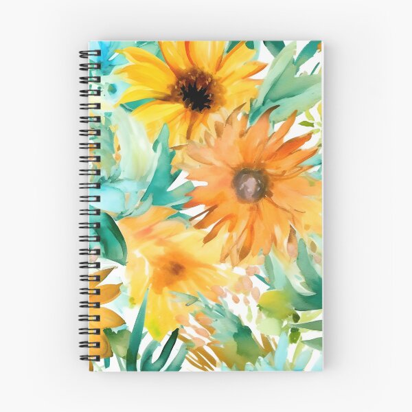 Item preview, Bouquet Of Vibrant Flowers Watercolor Floral Patterns designed and sold by Wonder Of Light.