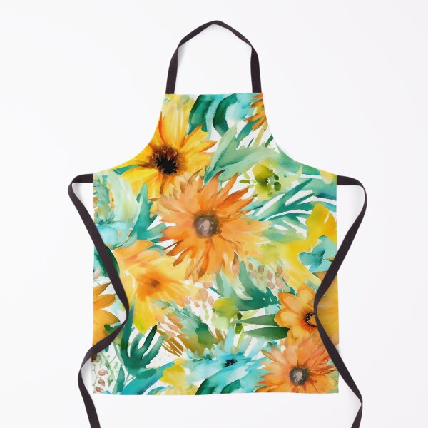 Item preview, Bouquet Of Vibrant Flowers Watercolor Floral Patterns designed and sold by Wonder Of Light.