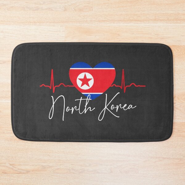 Item preview, heartbeat Flag Of North Korea - Gift For North Korean From North Korea - Made in North Korea designed and sold by Fun-World.