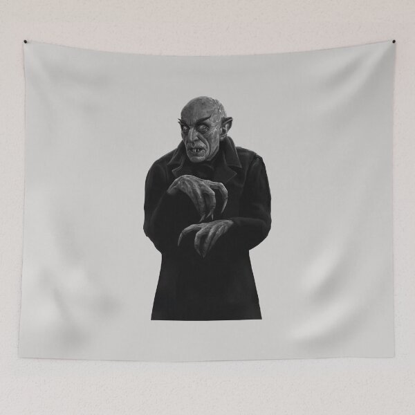 Item preview, Vintage Nosferatu Horror Movie designed and sold by rabbanitasnim.
