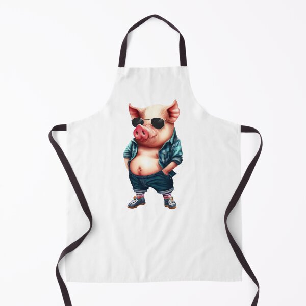 Item preview, Hipster Pig V8 designed and sold by HipsterAnimals.