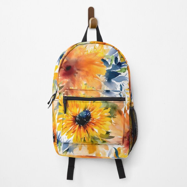 Item preview, Bouquet Of Vibrant Flowers Watercolor Floral Patterns designed and sold by Wonder Of Light.