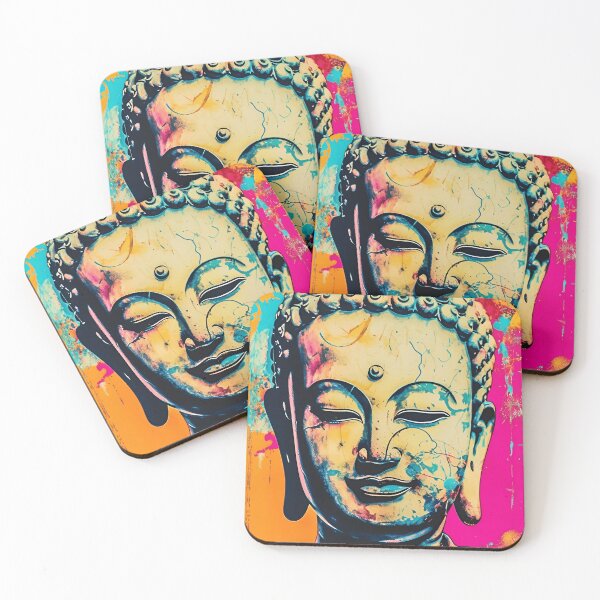 Item preview, Retro Buddha Head Smile Meditation Vintage TV designed and sold by ZenHorn.