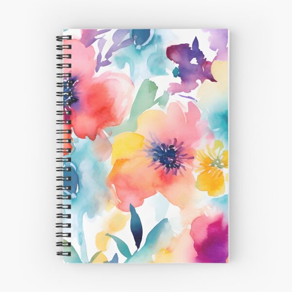 Item preview, Bouquet Of Vibrant Flowers Watercolor Floral Patterns designed and sold by Wonder Of Light.