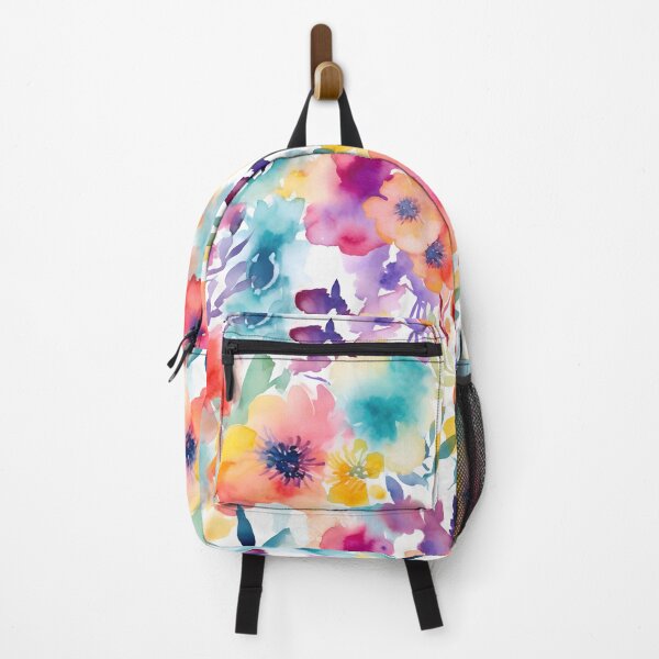 Item preview, Bouquet Of Vibrant Flowers Watercolor Floral Patterns designed and sold by Wonder Of Light.