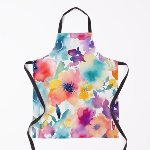 Item preview, Bouquet Of Vibrant Flowers Watercolor Floral Patterns designed and sold by Wonder Of Light.